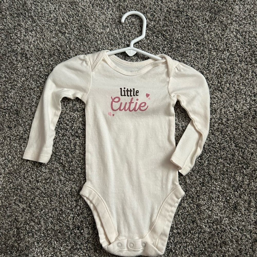 6 Long Sleeve Girl Onesies